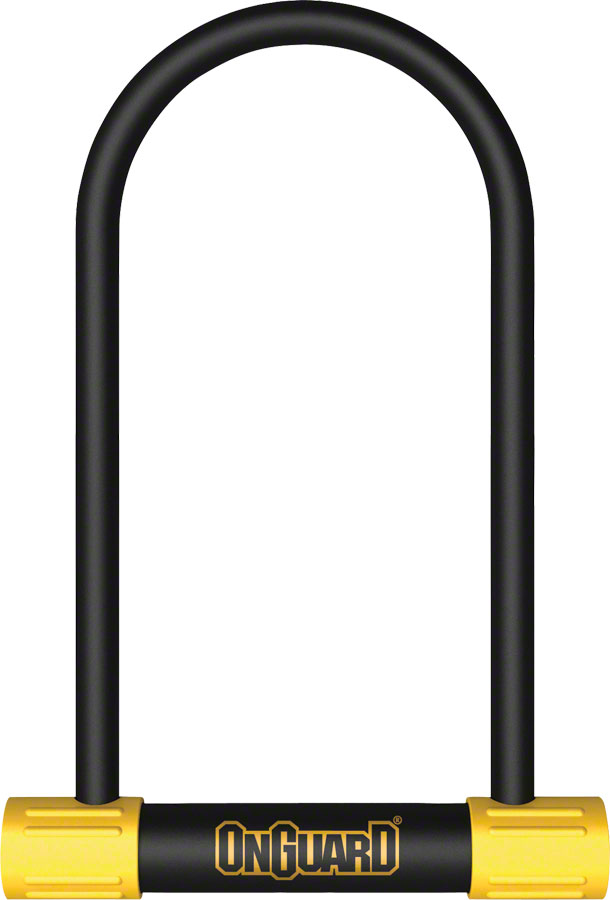 OnGuard BullDog Series U-Lock - 4.5 x 9" Keyed Black/Yellow Includes bracket OnGuard BullDog Series U-Lock - 4.5 x 9" Keyed Black/Yellow Includes bracket