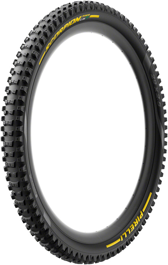 Pirelli Scorpion Race Enduro T Tire - 29 x 2.5 Tubeless Folding YLW Label Team Edition DualWALL SmartEVO DH