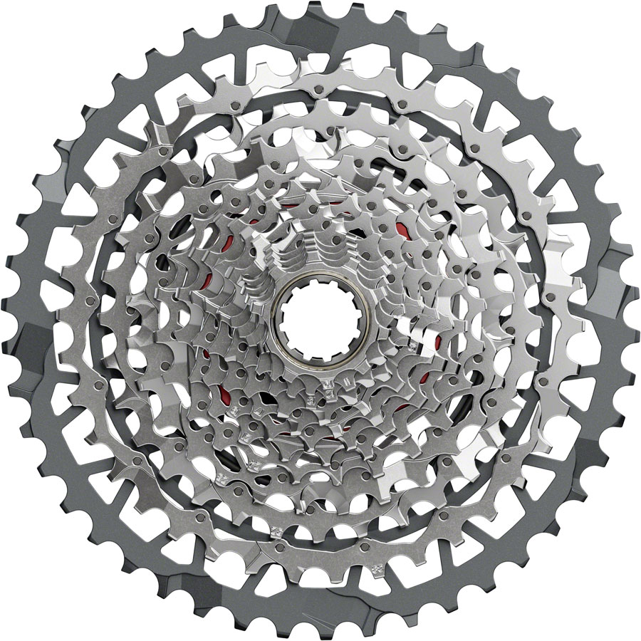 SRAM Rival XPLR XG-1351 Cassette - 13-Speed 10-46t For XDR Driver Silver E1