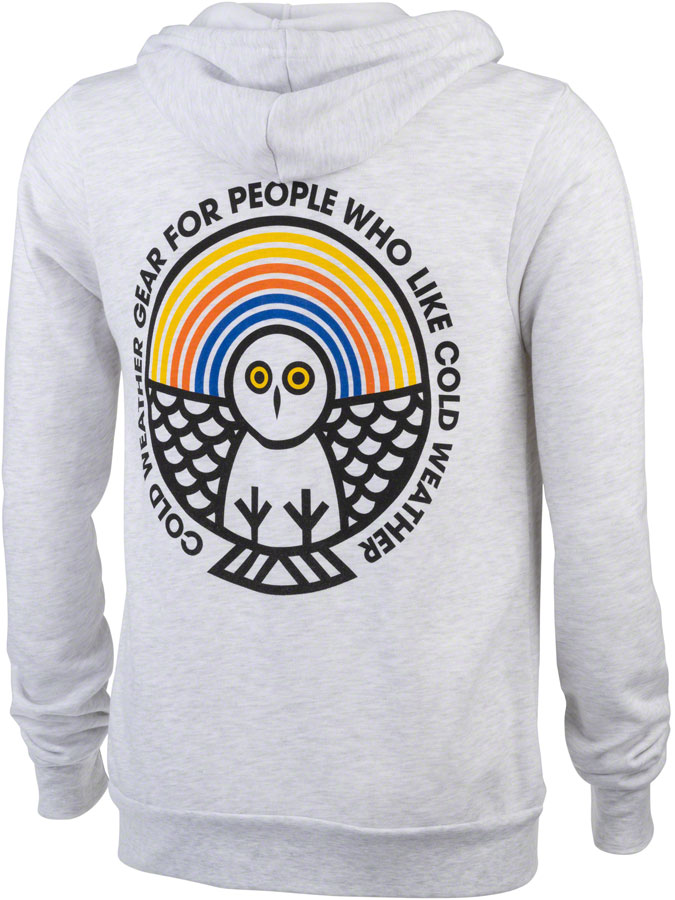 45NRTH Winter Wonder Zip Up Hoodie - Unisex, Ash - Image 3