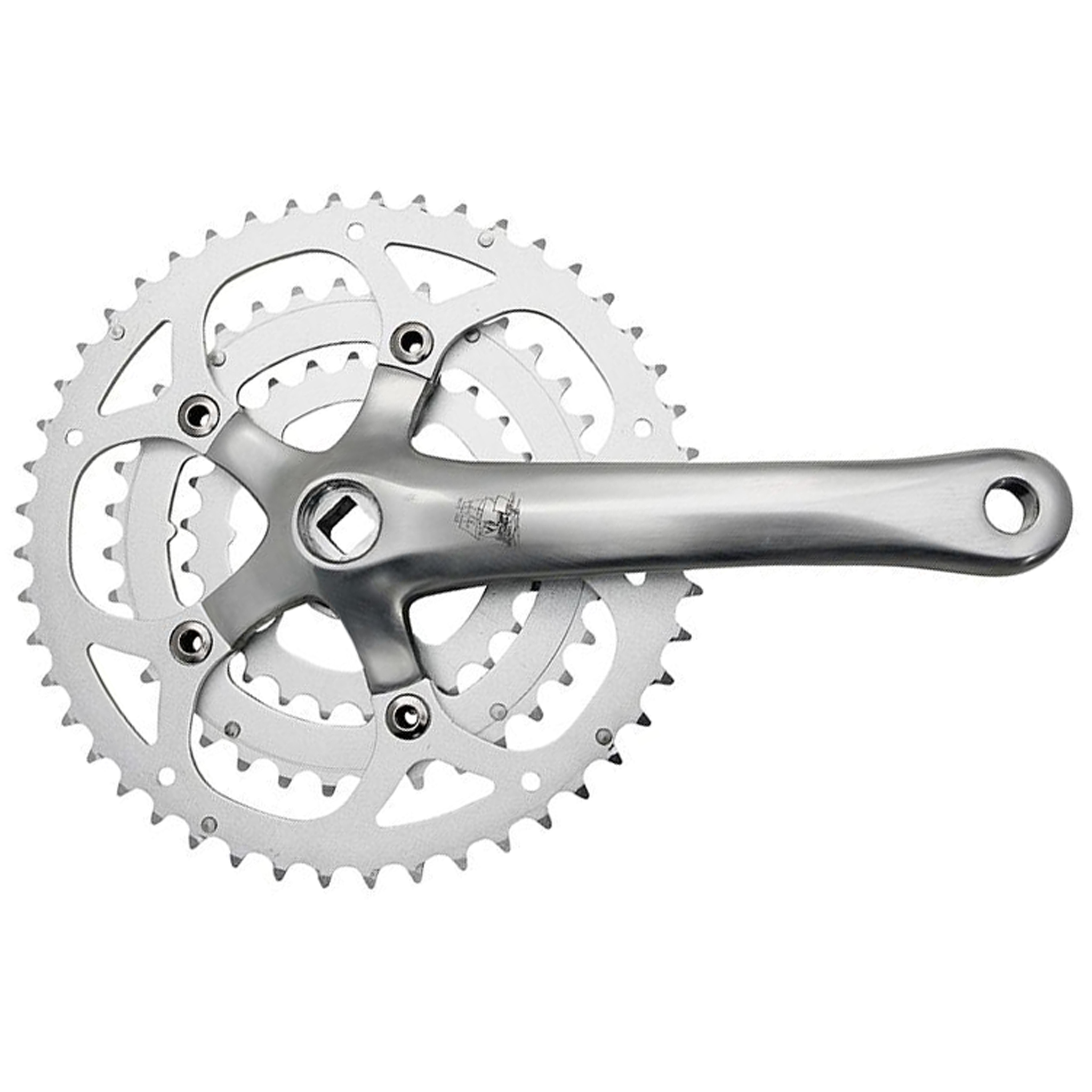 New Albion Cycles XDT Crankset 26/36/48t 170mm - Silver