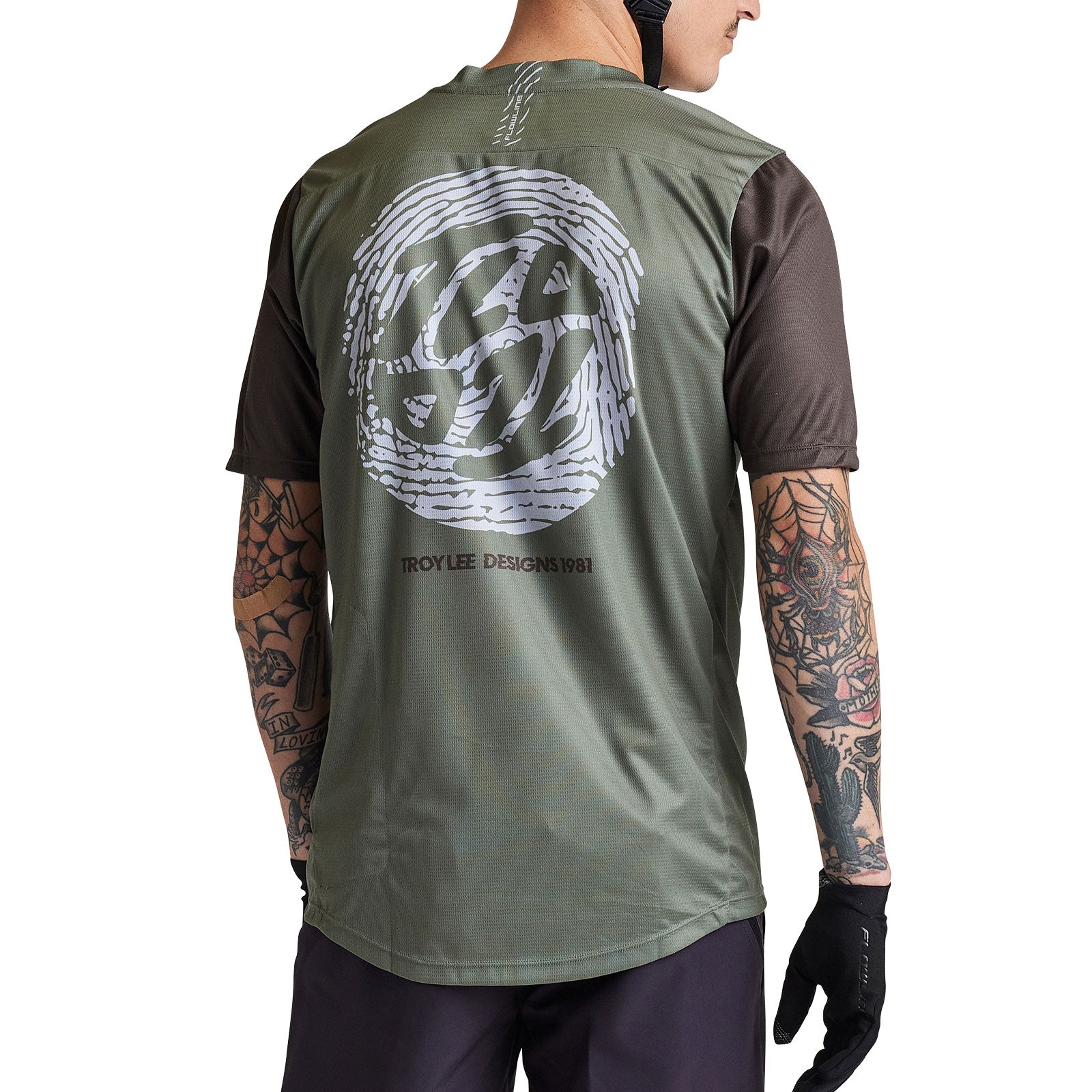 Flowline SS Jersey Flipped Olive - Image 10