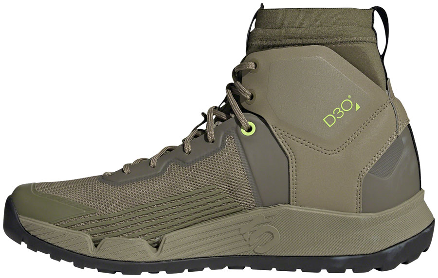 Five Ten Trailcross Mid Pro Flat Shoes - Men's, Orbit Green/Core BLK/Pulse Lime - Image 2