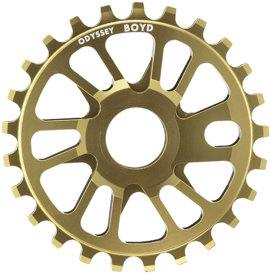 Odyssey Boyd Sprocket - 28t CNC Machined 7075-T6 Aluminum Coffee