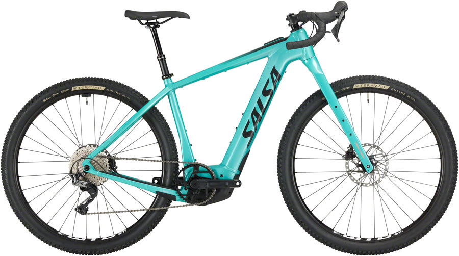 Salsa Tributary GRX 600 Ebike - 29", Aluminum, Teal