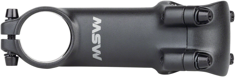 MSW 25 Stem - 31.8 Clamp, +/-25 1-1/8", Aluminum, Black - Image 16