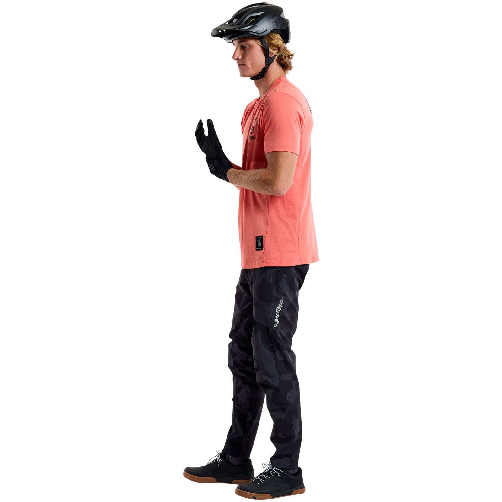 Skyline Short Sleeve Ride Tee P&W Melon - Image 9