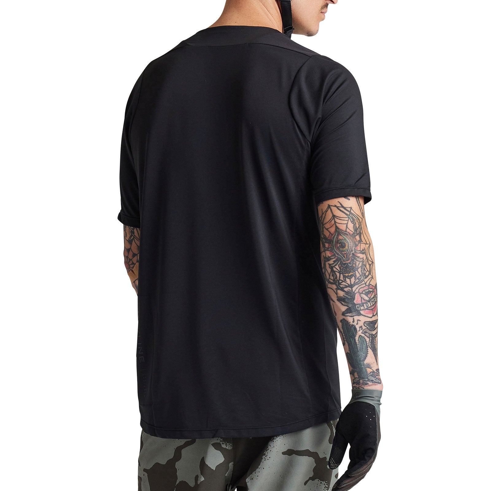 Skyline Short Sleeve Jersey Mono Black - Image 9