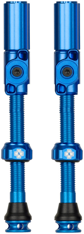 Muc-Off Big Bore Hyrid Tubeless Valve Stems - Large 45mm Blue