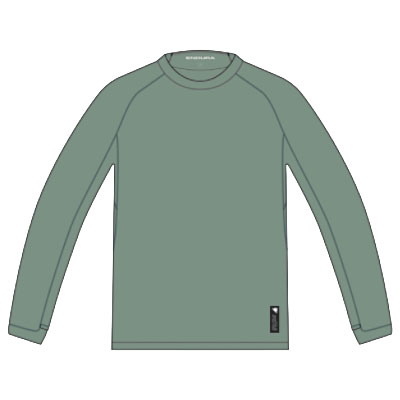Endura AllTrack Roam L/S Tech Tee XL Sage Green