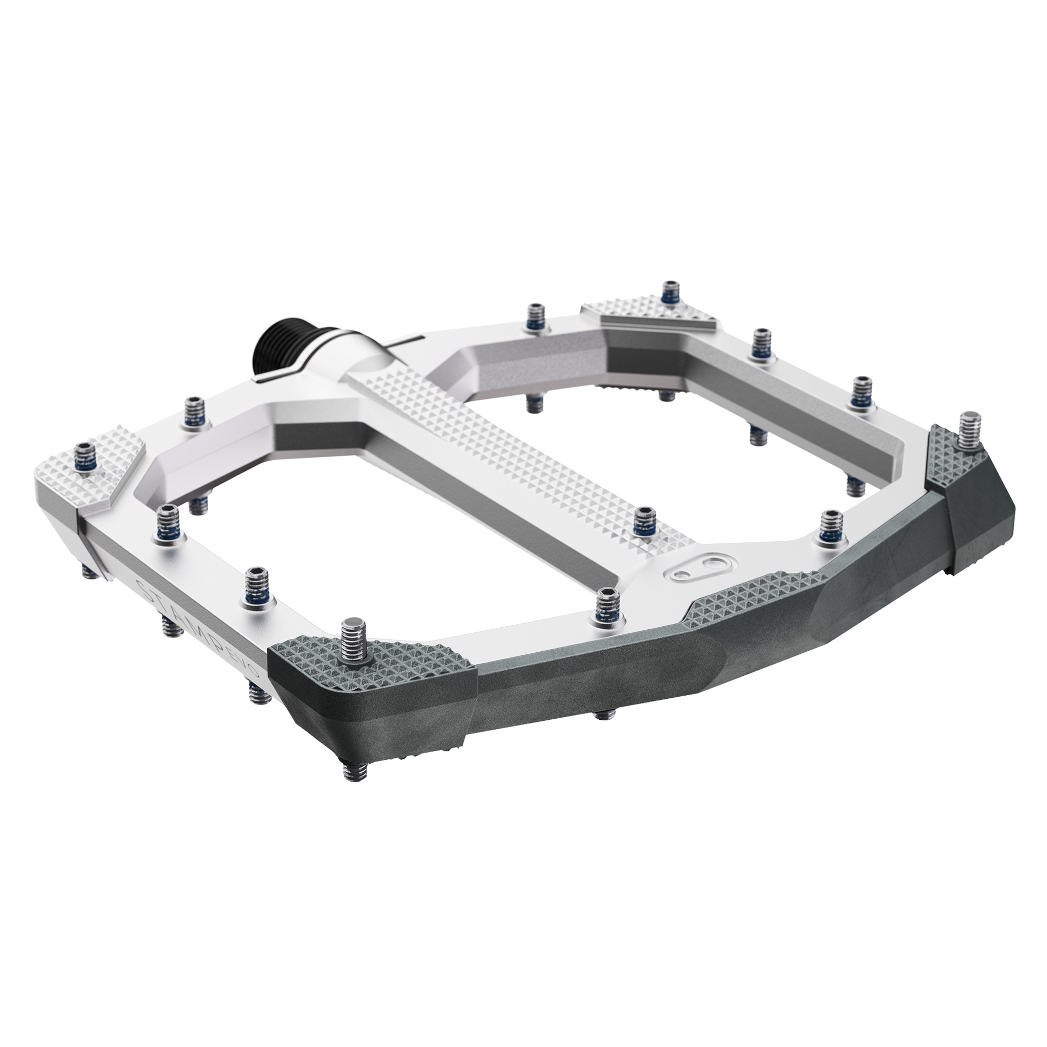 Crankbrothers Stamp Evo Large Platform Pedals Silver