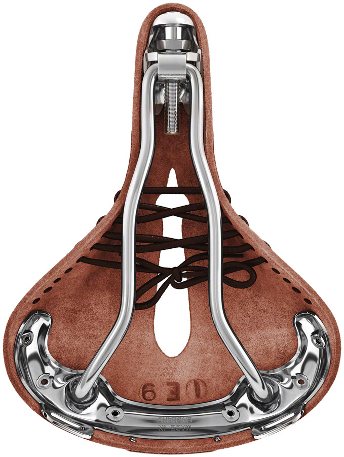 Brooks B17 Carved Saddle - Steel - Image 7