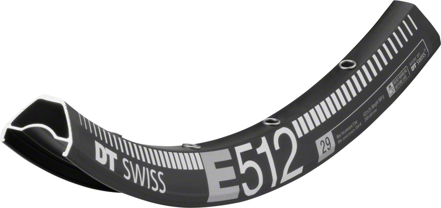 DT Swiss E 512 Rim - Disc, Black variant 2