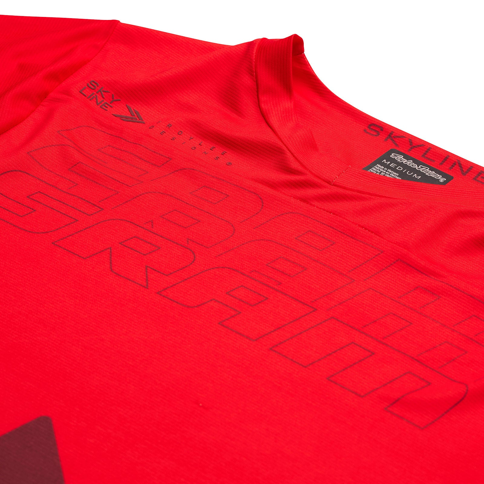 Skyline SS Jersey SRAM Eagle One Fiery Red - Image 2