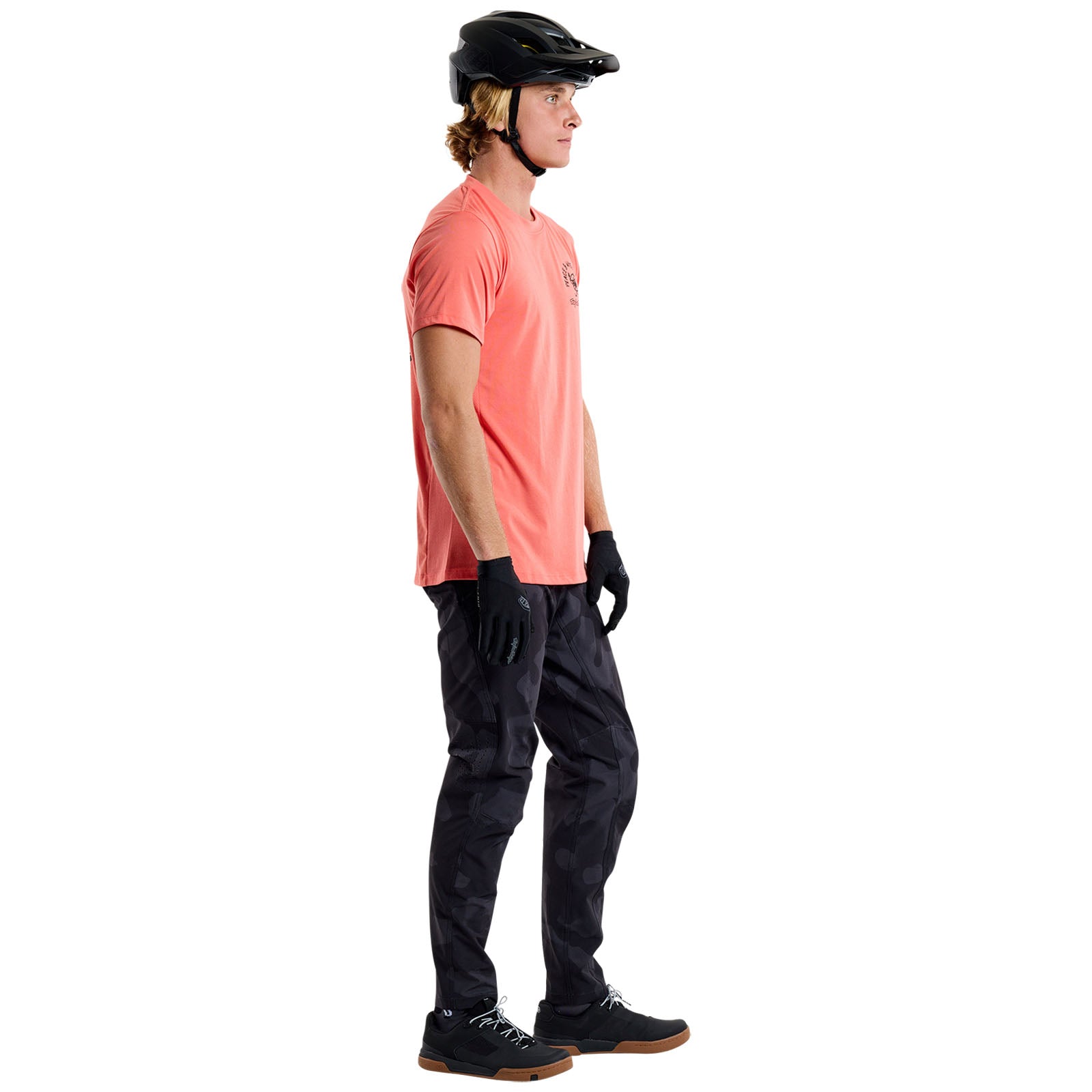 Skyline Short Sleeve Ride Tee P&W Melon - Image 10