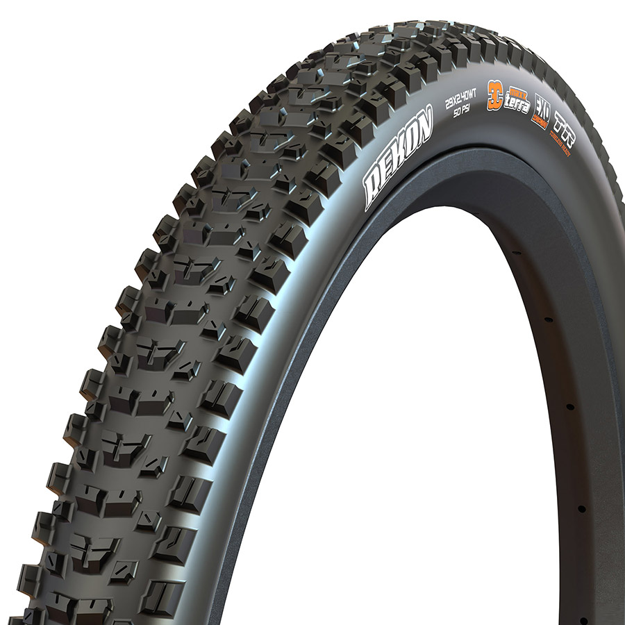 Maxxis Rekon Mountain Tire 29"x2.40 Folding Tubeless Ready MaxxTerra EXO+ 60TPI Black Maxxis Rekon Mountain Tire 29"x2.40 Folding Tubeless Ready MaxxTerra EXO+ 60TPI Black