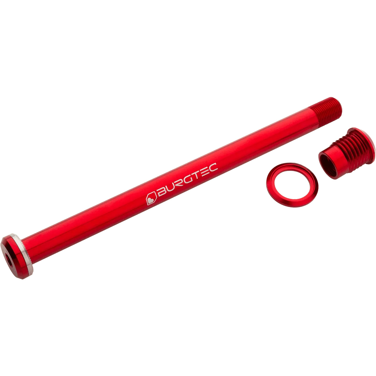 Burgtec Santa Cruz Rear Axle 12x173.7mm Race Red