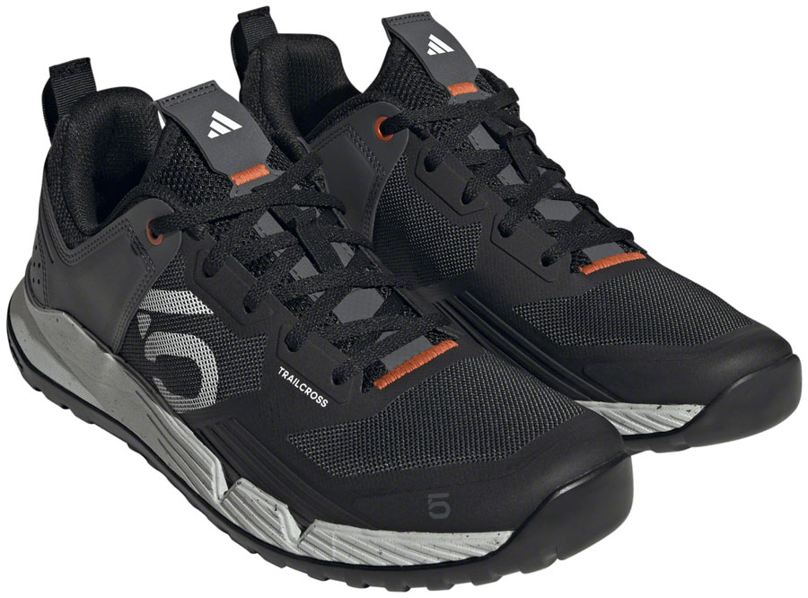 Five Ten Trailcross XT Flat Shoes - Men's, Core Black/Ftwr White/Gray Six
