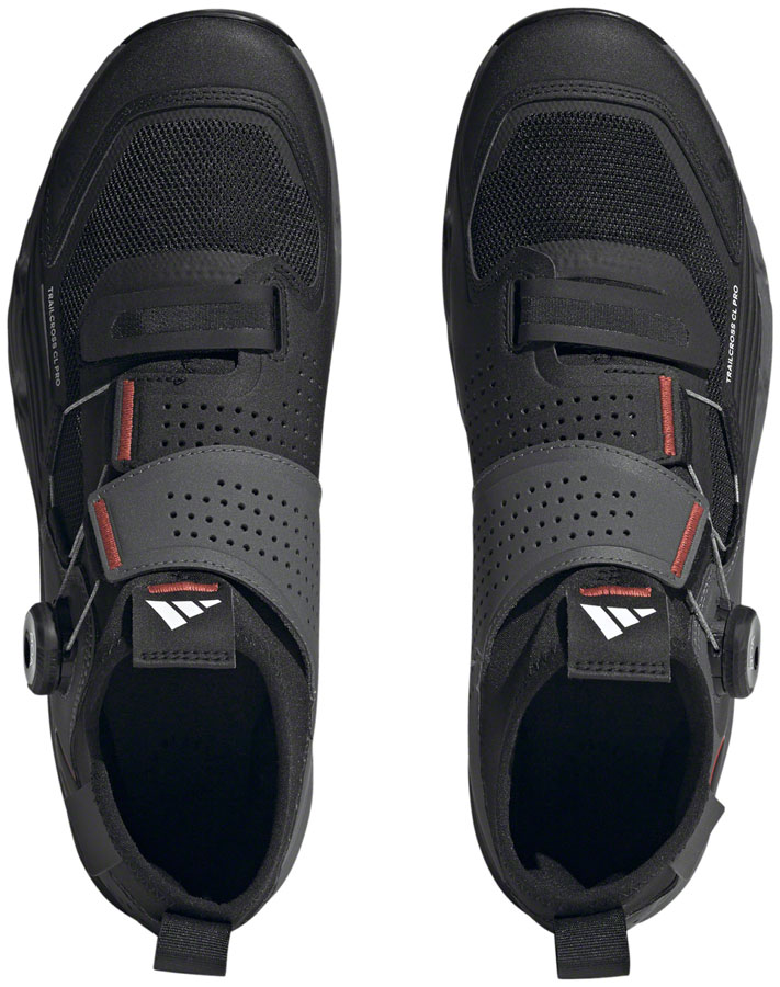 Five Ten Trailcross Pro Mountain Clipless Shoes - Men's, Gray Five/Core Black/Red - Image 3