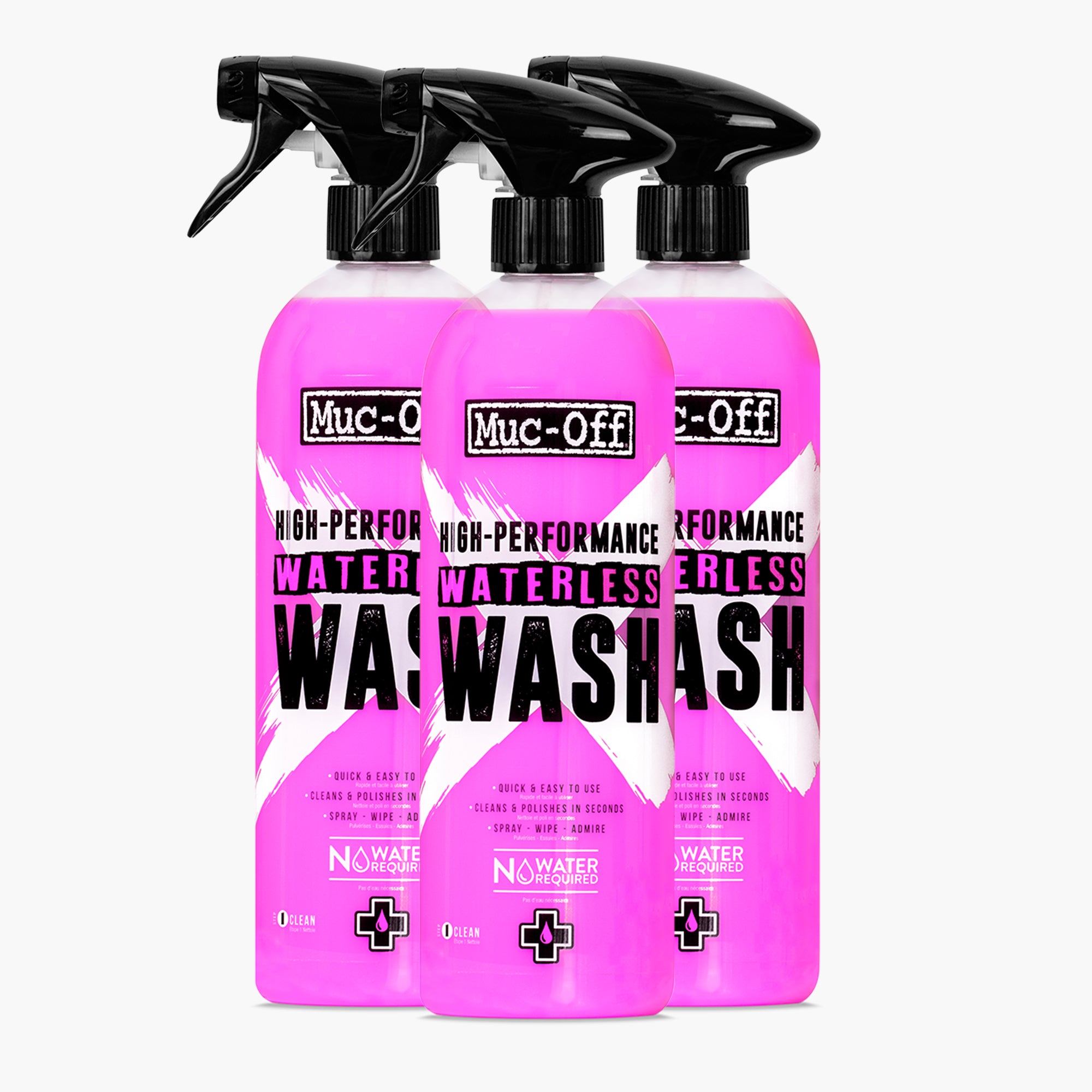 2 x High Performance Waterless Wash - 3 x Waterless Wash for $34
