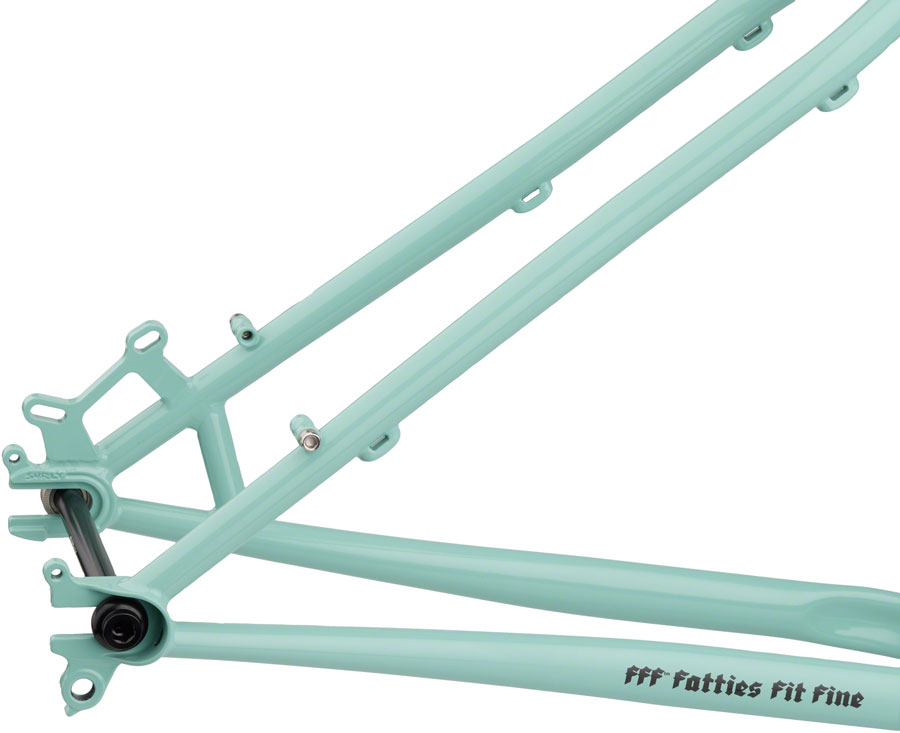 Surly Krampus Frameset - 29", Steel, Blue Oyster Coat - Image 4