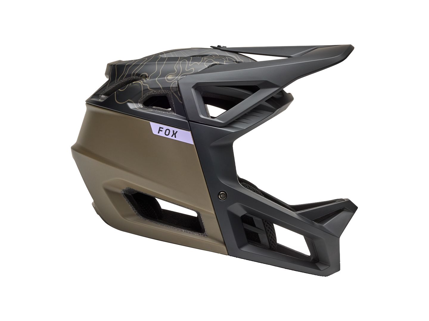 Fox Racing 25 Proframe Medium Grey/Purple Helmet