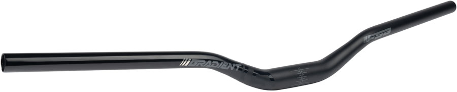 Full Speed Ahead Gradient Alloy Riser Handlebar - Aluminum 800mm Black - Image 3