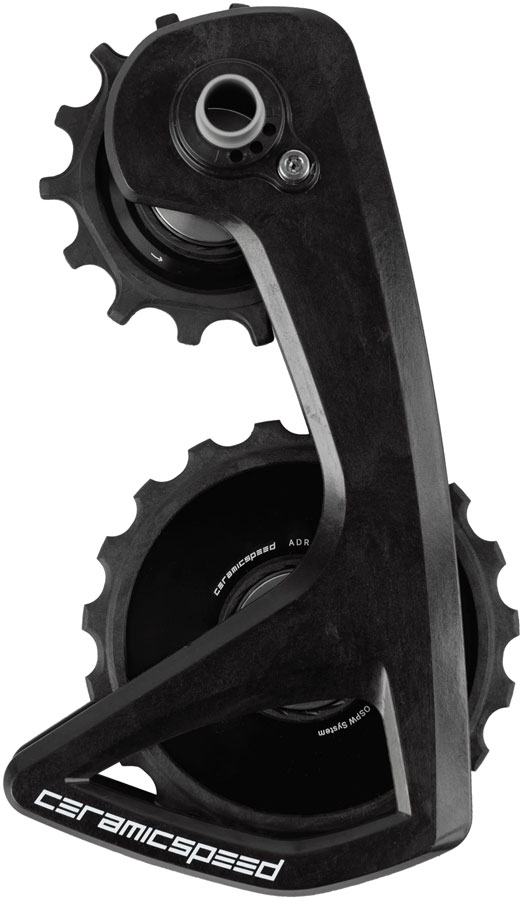 CeramicSpeed OSPW RS Alpha Pulley Wheel System Campagnolo Super Record WRL - ALPHA Aluminum Pulley Carbon Cage BLK