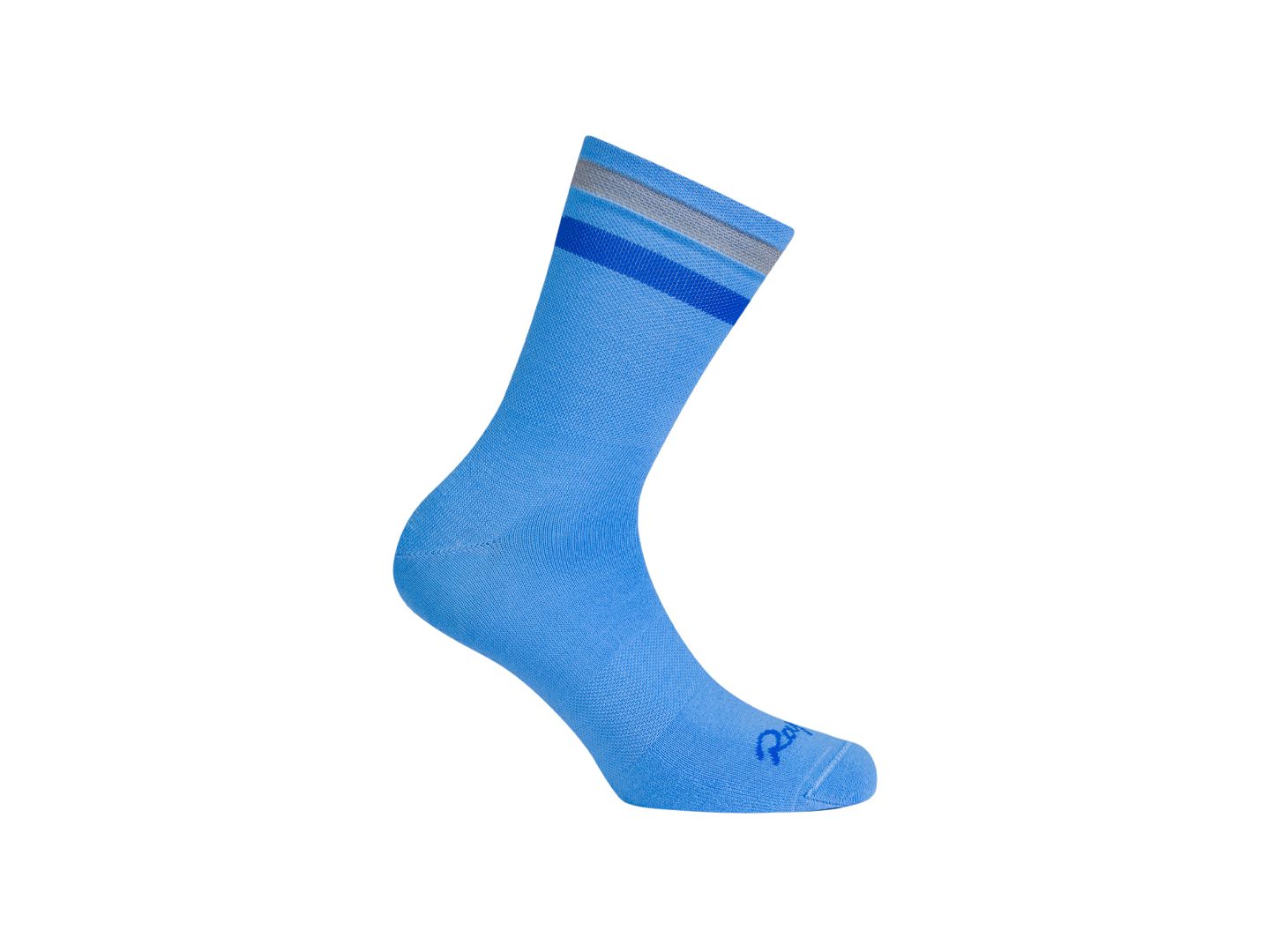Sock Rapha Reflect Brevet Medium All Aboard/Strong Blue
