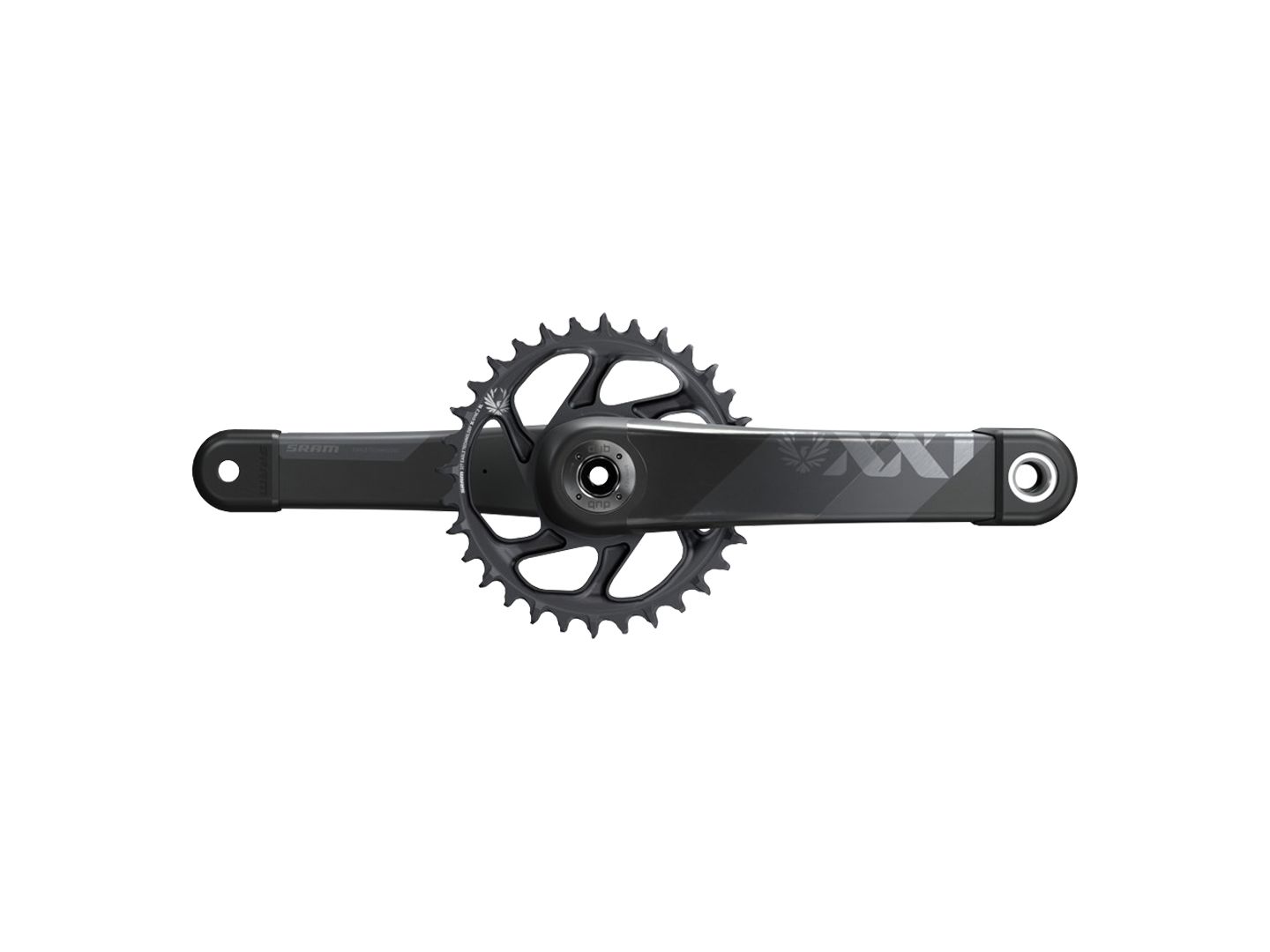 SRAM XX1 EAGLE DUB Boost 170mm 32t 55mm Chainline Grey Crank