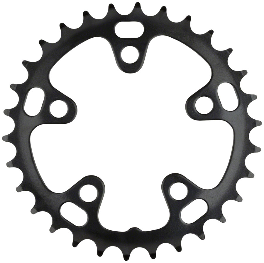 Full Speed Ahead Pro Road Triple Chainring - 30t 74BCD Steel N-10 Black