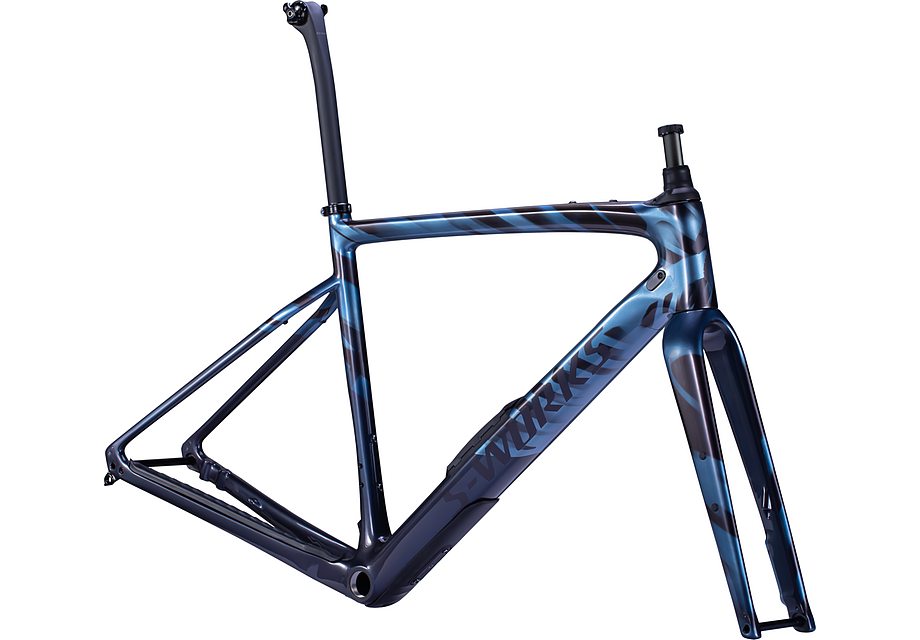 Specialized Diverge S-Works Frmset Gloss Light Silver/Dream Silver/Dusty Blue/Wild 61