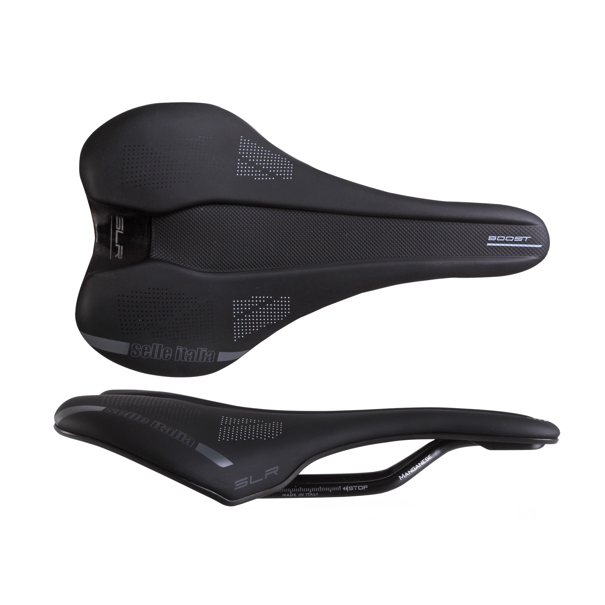 Selle Italia SLR TM Boost S1 Manga 7mm Rail Soft Touch Blk
