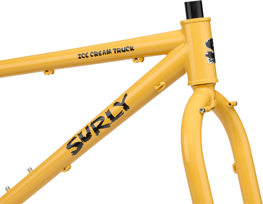 Surly Ice Cream Truck Fat Bike Frameset - 26", Steel, Warm Cheese - Image 2