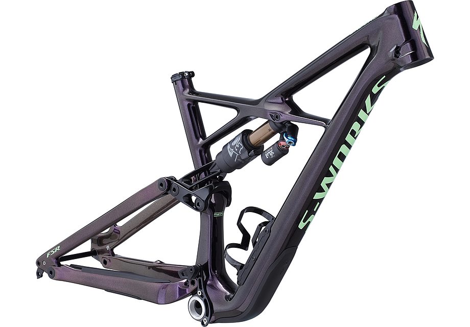 Specialized Enduro Fsr S-Works Carbon 29/6Fattie Frm Gloss Sunset/Acid Kiwi S
