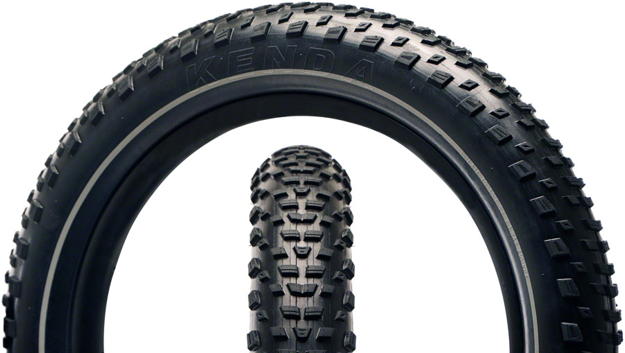 Kenda Booster Tire - 20 x 3.3 Clincher Wire Black/Reflective 30tpi KS