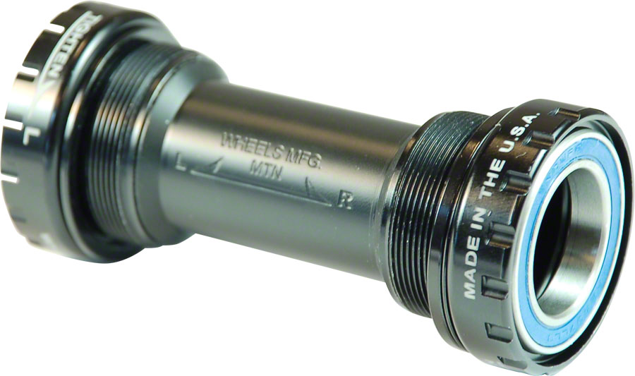 Wheels Manufacturing BSA Bottom Bracket - SRAM MTB Angular Contact Bearings BLK Cups