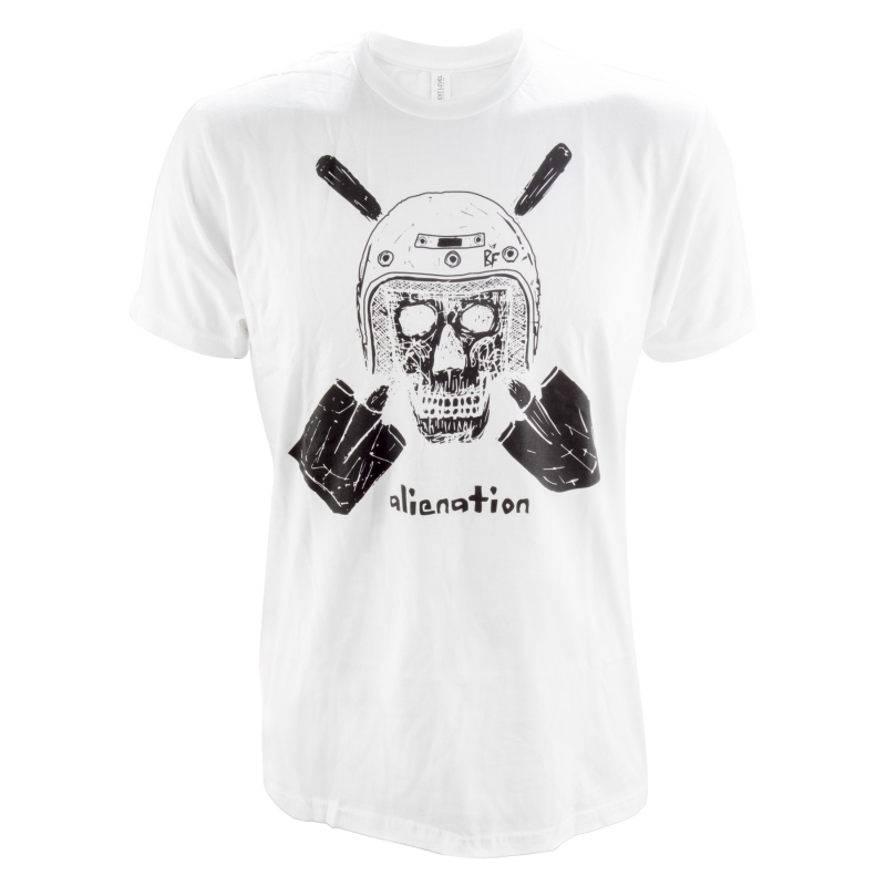 Alienation Undead Trailboss LG Unisex White 100% Cotton Undead Trail Boss Alienation Undead Trailboss LG Unisex White 100% Cotton Undead Trail Boss