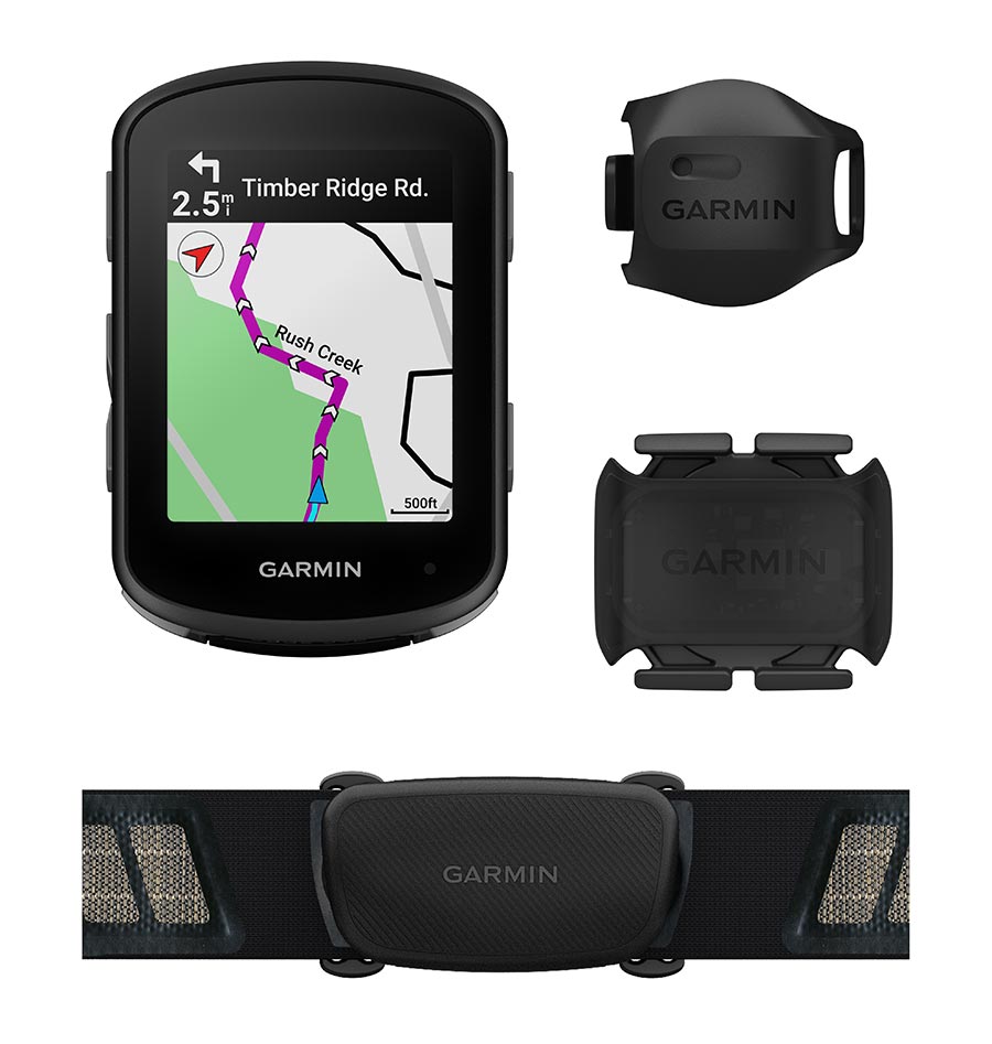 Garmin Edge 540 Computer Bundle Speed Cadence HR Black