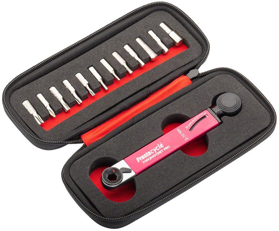 Prestacycle TorqRatchet PRO Deluxe Pocket Multi-Tool Set
