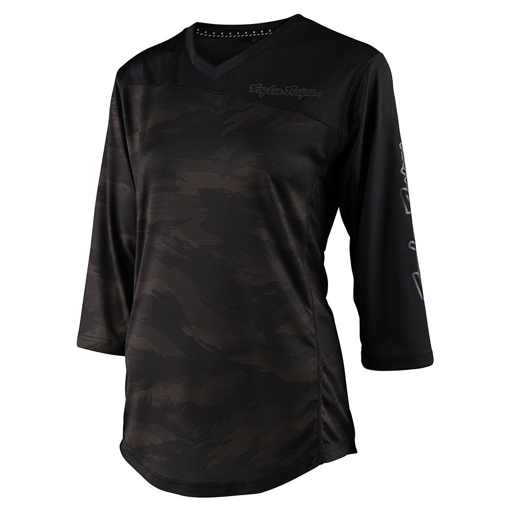 Womens Mischief Jersey Brushed Camo Army Womens Mischief Jersey Brushed Camo Army