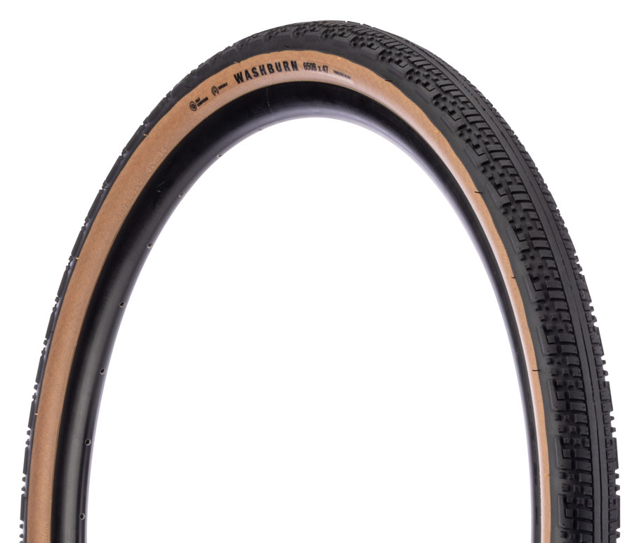 Teravail Washburn Tire - 650 x 47 Tubeless Folding Tan Light Supple Fast Compound Teravail Washburn Tire - 650 x 47 Tubeless Folding Tan Light Supple Fast Compound