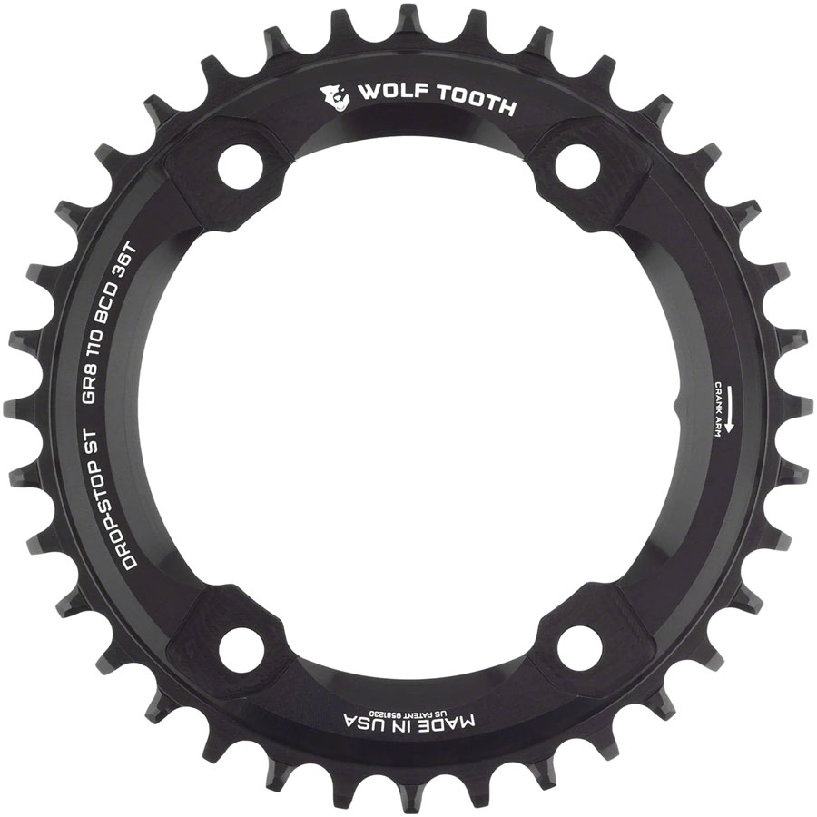 Wolf Tooth Shimano 110 Asymmetric BCD Chainring - Shimano GRX