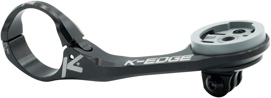 K-EDGE Wahoo MAX XL Combo Mount - 35.0mm Black Anodize