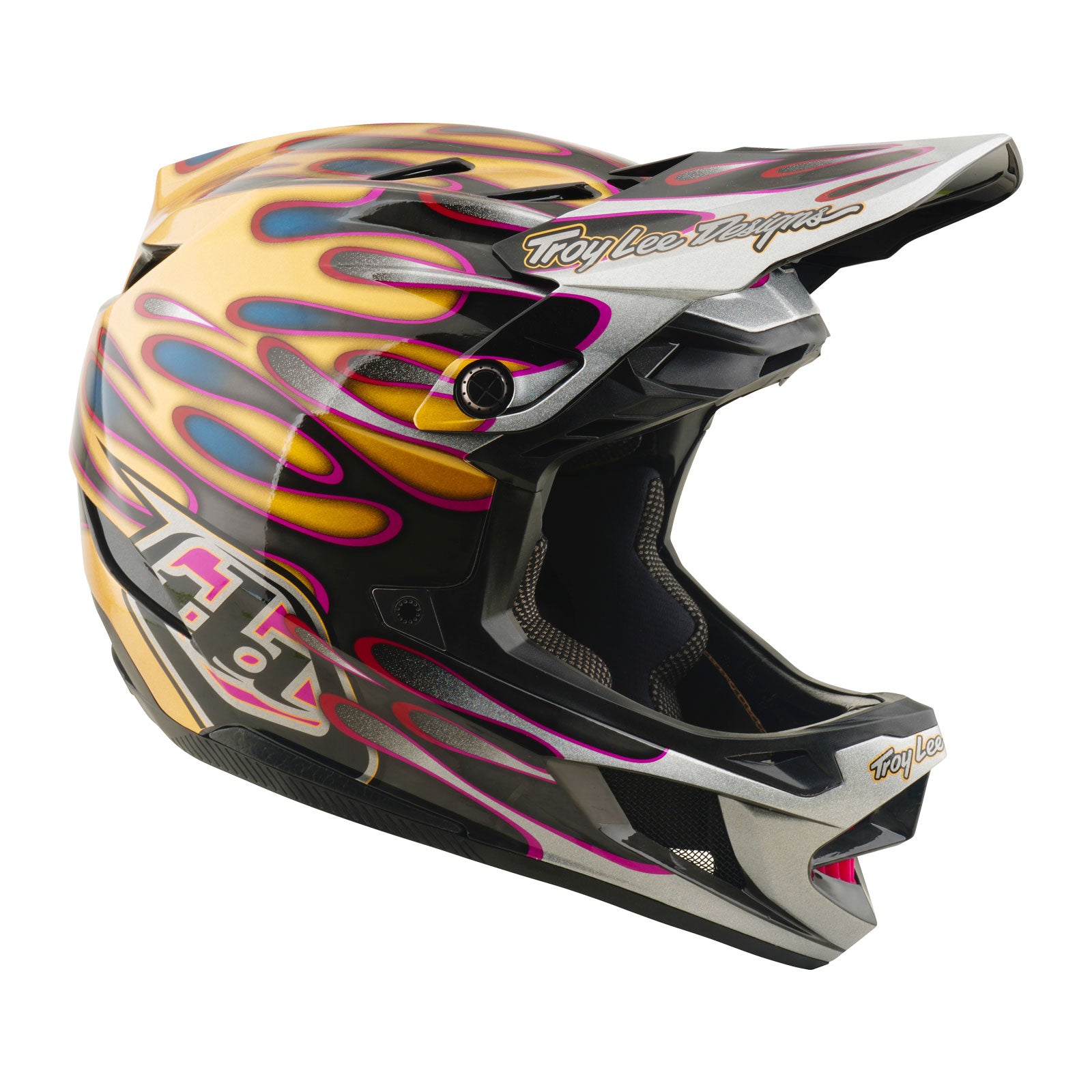 D4 Carbon Helmet Overspray Gold / Black - Image 7