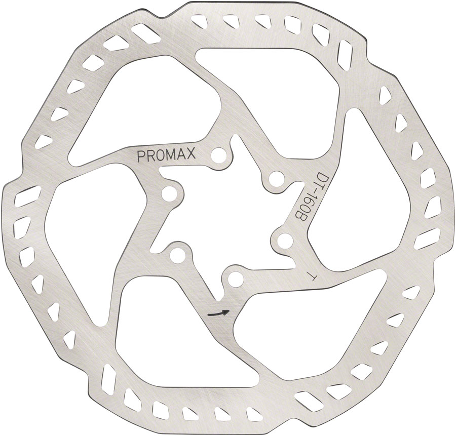 Promax Endurance E1 Disc Brake Rotor - 6-Bolt Silver - Image 2