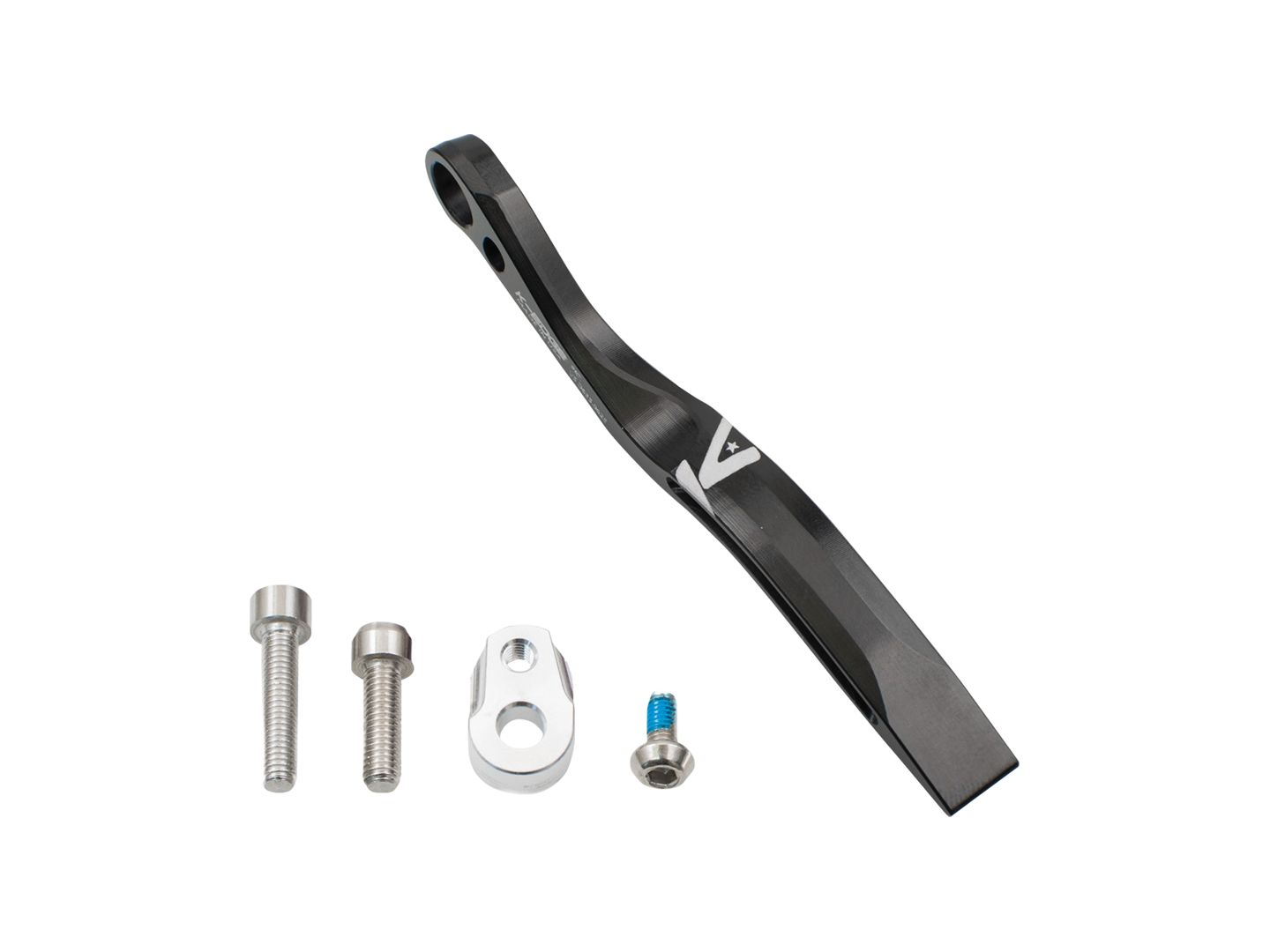 K-Edge Pro Road Chain Catcher - Braze-On Black variant 1