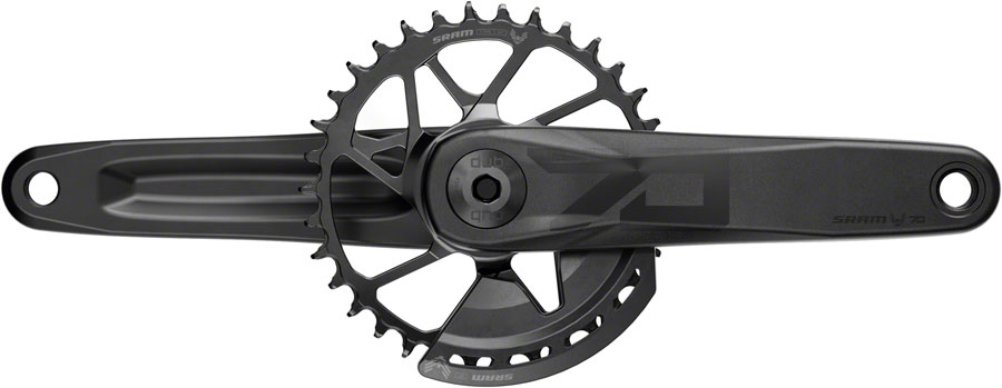 SRAM Eagle 70 T-Type Wide Crankset - 12-Speed 32t Chainring Direct Mount 2-Guards DUB Spindle - Image 3