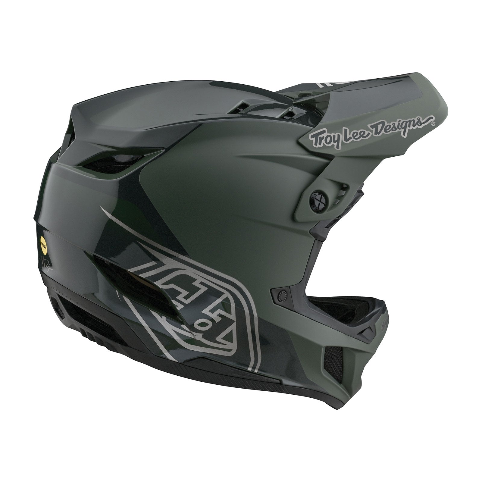 D4 Polyacrylite Helmet Shadow Olive - Image 4