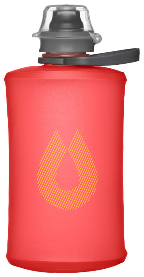 Hydrapak Stow Mountain Flexible Water Bottle - 350mL Redwood